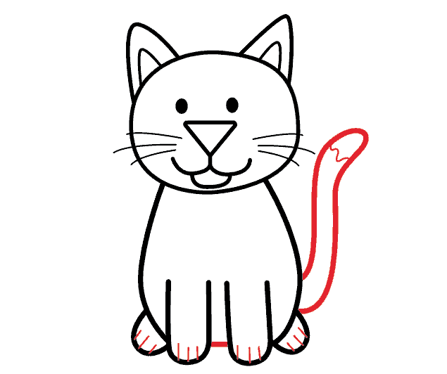Tổng hợp 51 về hình mèo cute vẽ  trieuson5
