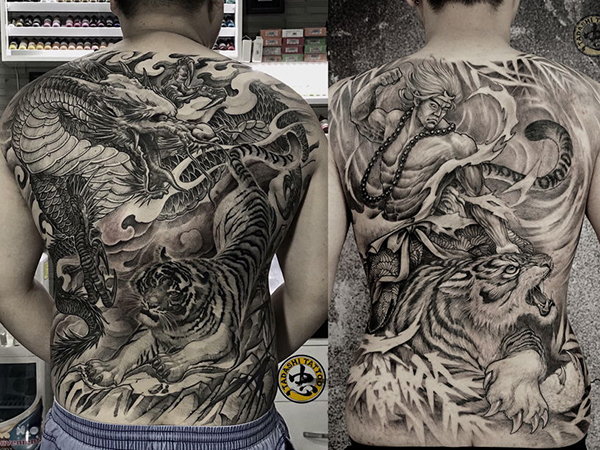 Ý Nghĩa Hình Xăm Hổ Xuống Núi  100 Mẫu Tattoo Hổ Hạ Sơn Đẹp Nhất