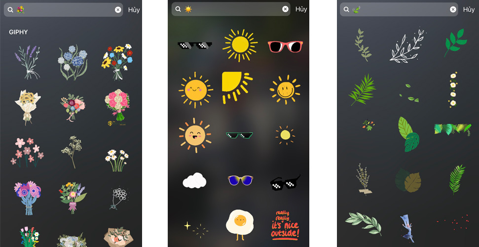 Tên Các Sticker Đẹp Trên Instagram, Sticker Instagram