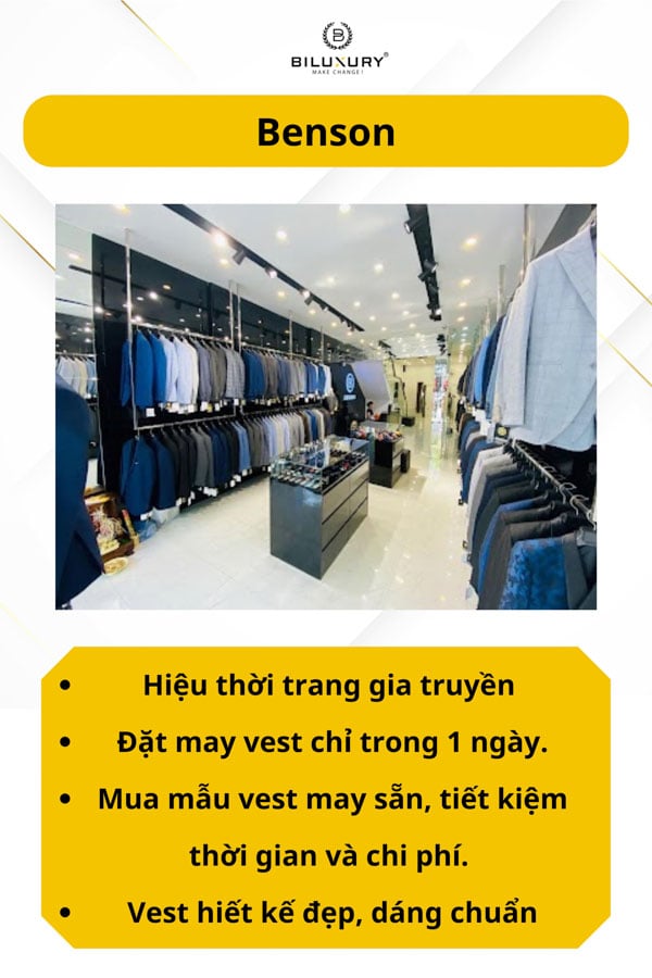 Benson  Mặc Vest đúng chuẩn thì không đâu bằng phong cách Châu Âu vì là  cái nôi đầu tiên cho các bộ Âu Phục chuẩn mực Benson hiểu được mong muốn